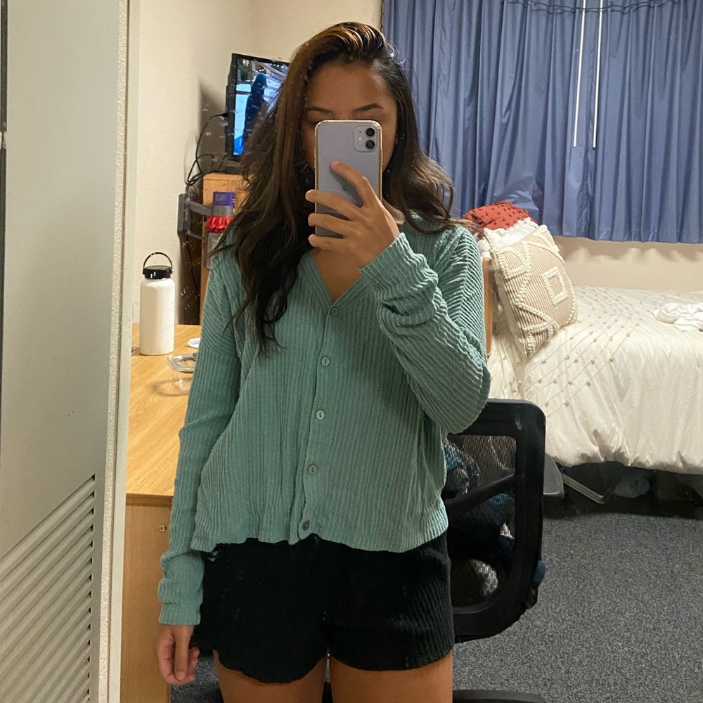 Blue sweater